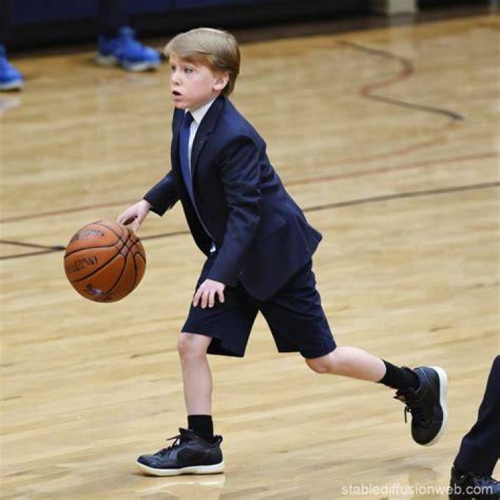 Barron Trump Basketball: The Rising Star on the Court