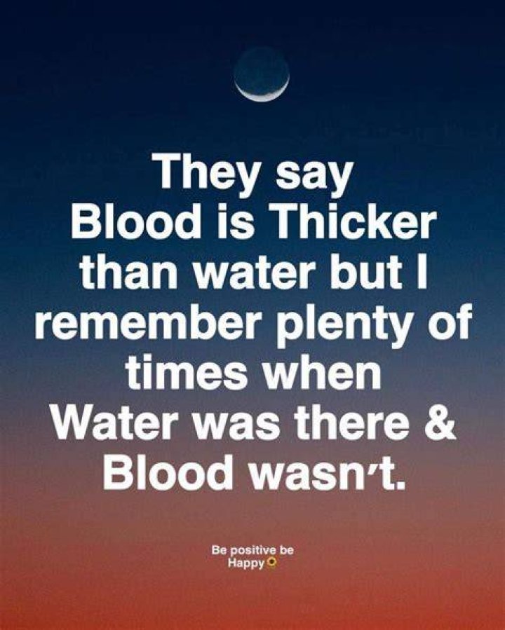 Blood Runs Thicker Than Water Full Quote: Exploring the Meaning and History