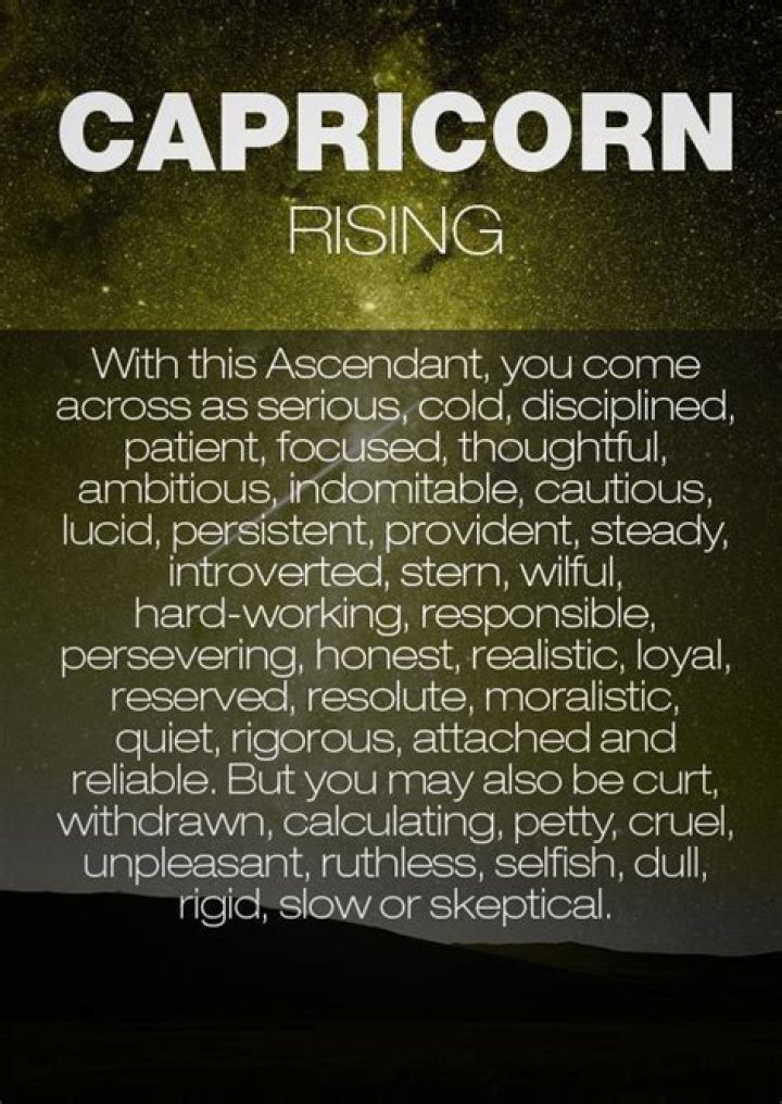 Capricorn Rising Physical Traits: Unveiling the Unique Characteristics of Capricorn Rising