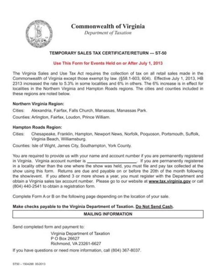 Comprehensive Guide to the Commonwealth of Virginia Department of Taxation