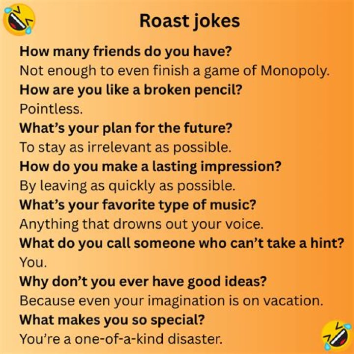 Funniest Roast Jokes Ever: Unleash Your Wit and Laughter