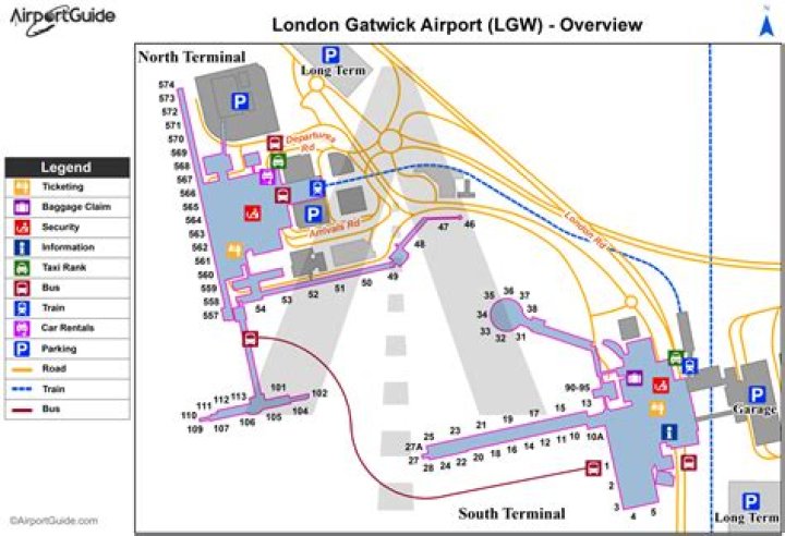 Gatwick London Airport Map: Your Ultimate Guide to Navigating the Airport