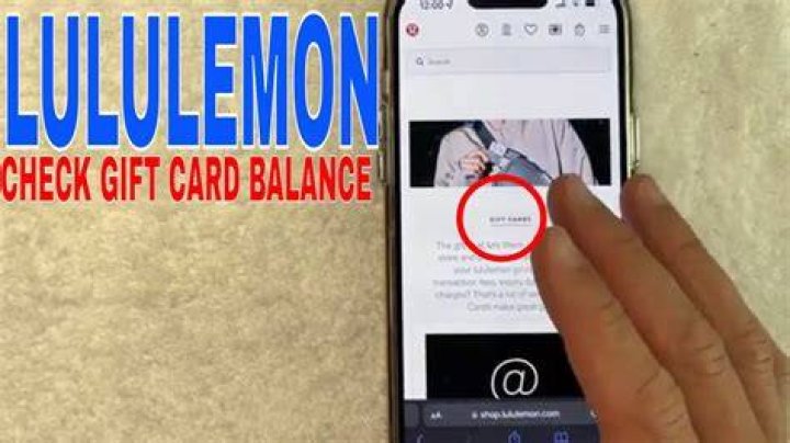 How to Check Lululemon Gift Card Balance: A Comprehensive Guide