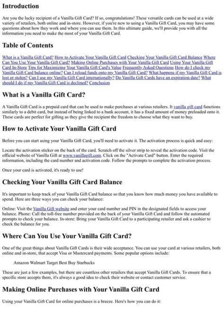 How to Combine Balances on Vanilla Gift Cards: The Ultimate Guide