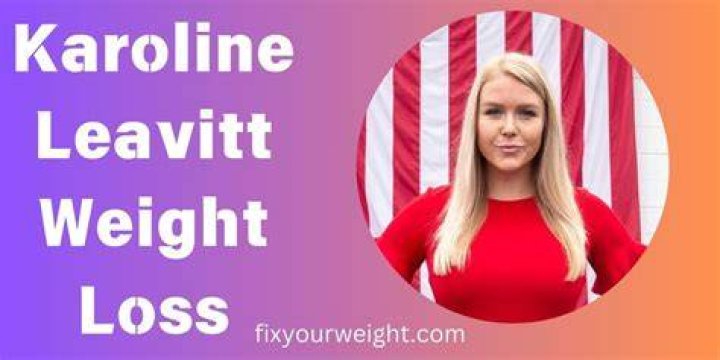 Karoline Leavitt Weight: A Comprehensive Guide to Her Journey