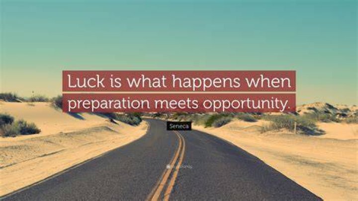 Luck Is When Preparation Meets Opportunity: Unlocking the Secrets to Success