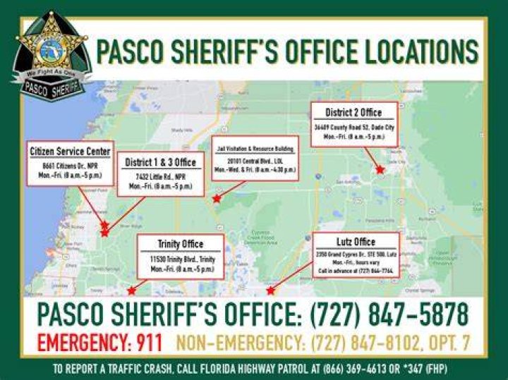 Pasco County Sheriff's Non-Emergency Number: Your Guide to Safety and Support