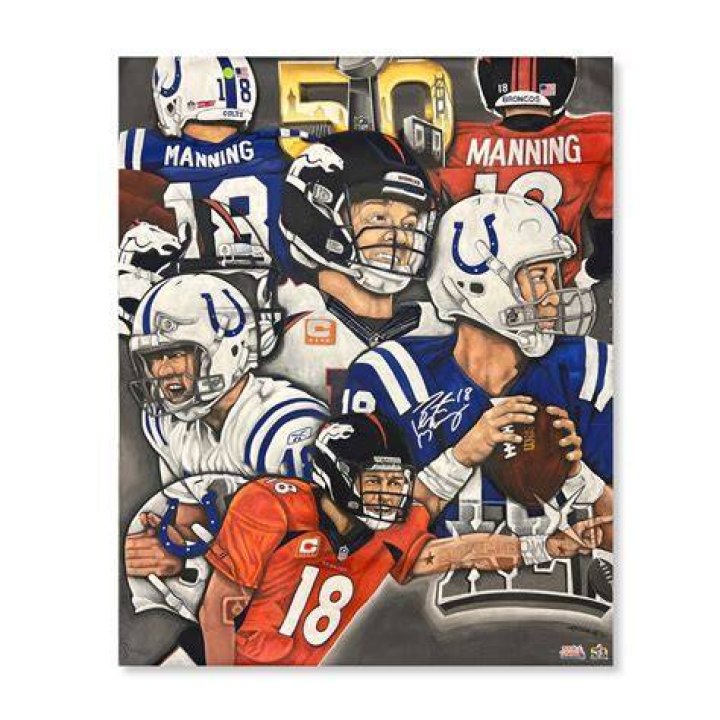 Peyton Manning Posters: A Celebration of One of Football's Greatest Legends