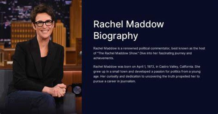 Rachel Maddow Educational Background: A Comprehensive Exploration