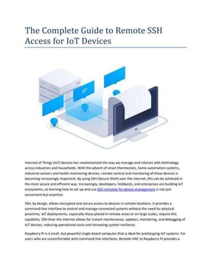 Remotely Access IoT Devices SSH Web Download Mac: A Comprehensive Guide