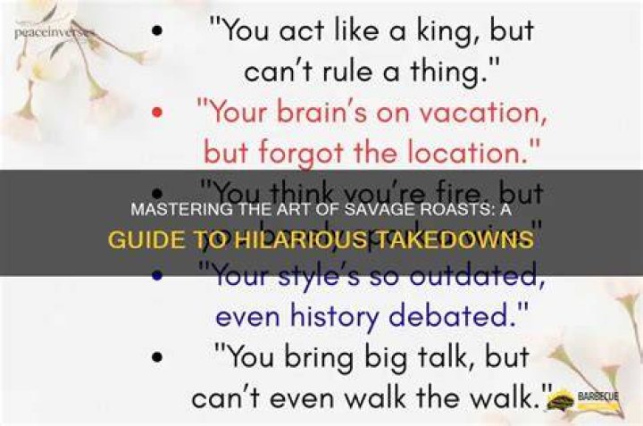 Savage Roasts: The Ultimate Guide to Understanding and Mastering the Art