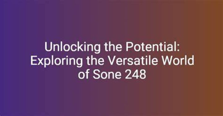 Sone 248 SEC: Unlocking the Potential of a Cutting-Edge Security System