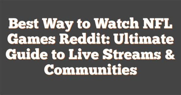 Streamsports Reddit: The Ultimate Guide to Sports Streaming Communities