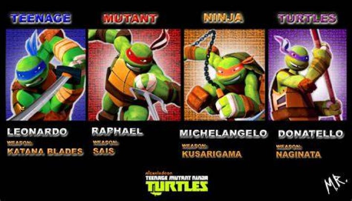 Teenage Mutant Ninja Turtles Names and Colours: A Comprehensive Guide