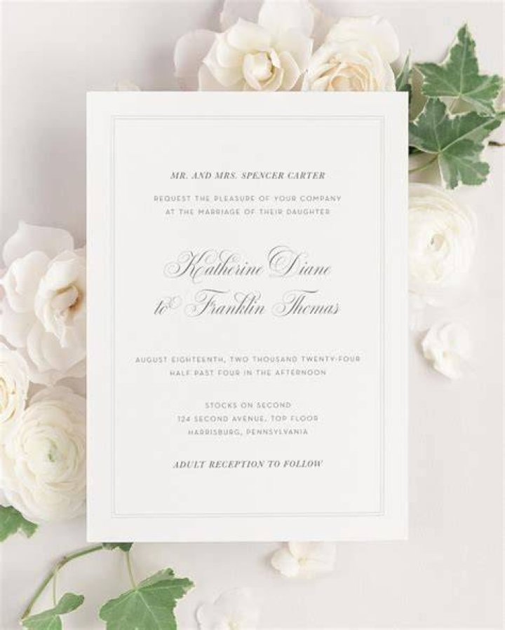 Traditional Invitation Wording: A Comprehensive Guide to Crafting Elegant Invitations