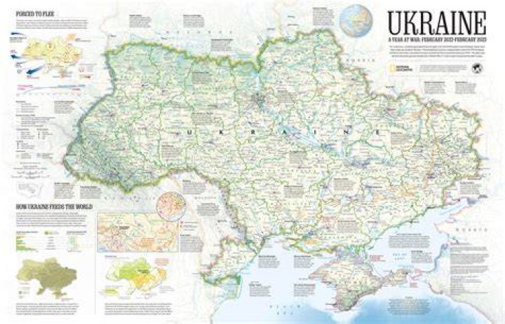 Ukraine Map Geography: A Comprehensive Guide to Ukraine's Diverse Landscapes and Regions