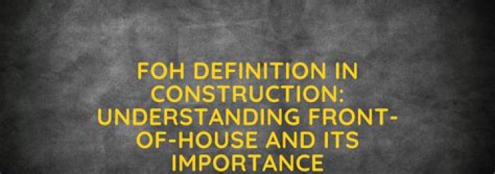 Understanding Foh Def: A Comprehensive Guide to Its Meaning, Uses, and Importance