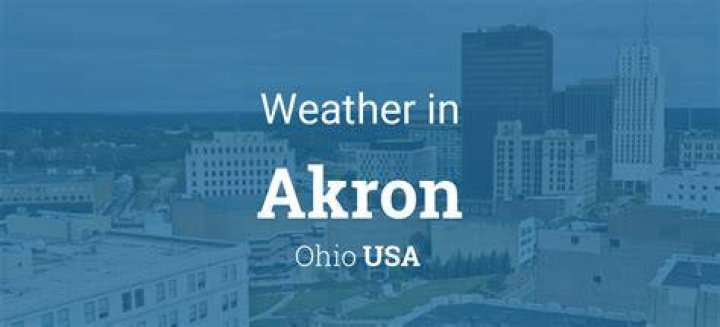 Understanding Local Weather in Akron: Your Ultimate Guide