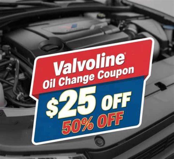 Valvoline Coupon 50: Unlock Exclusive Discounts and Deals