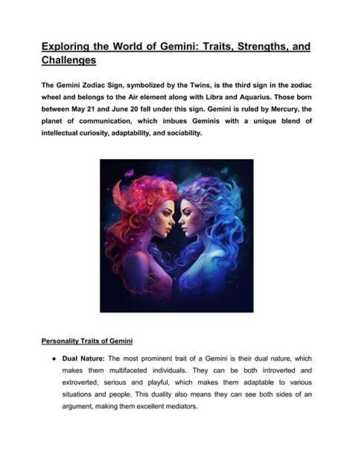What is the Meaning of Gemini Tarian? Exploring the Unique Blend of Astrology and Dance